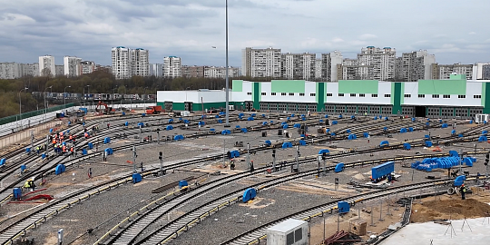 Управлять движением в новом электродепо «Южное» будет цифровая автоматика Нацпроектстроя