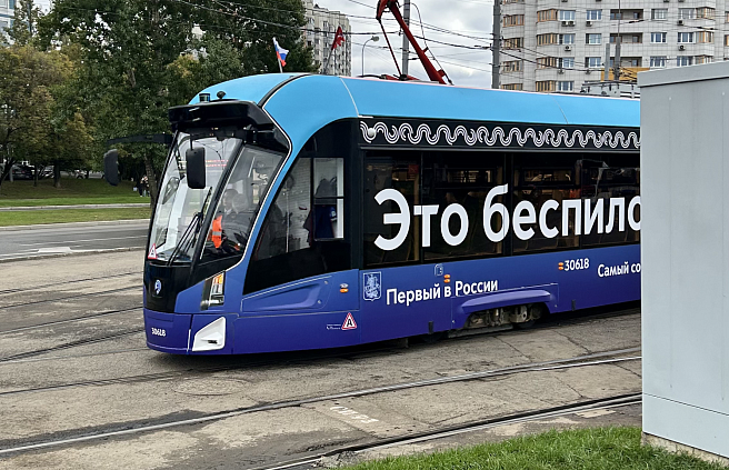 «Умные стрелки» НПС обеспечат безопасность пассажирских рейсов первого в стране полностью беспилотного трамвая.png