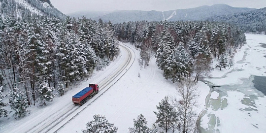 НПС реконструирует участок Чуйского тракта на Алтае