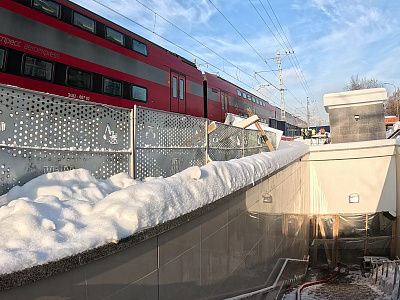 Готовность подземного пешеходного перехода на Дмитровском шоссе – 90%