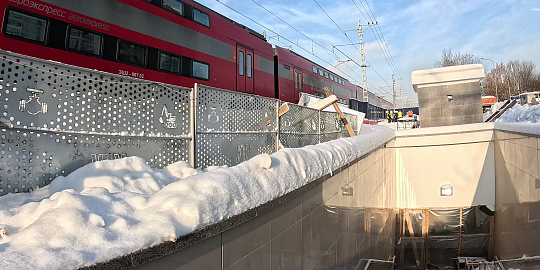 Готовность подземного пешеходного перехода на Дмитровском шоссе – 90%