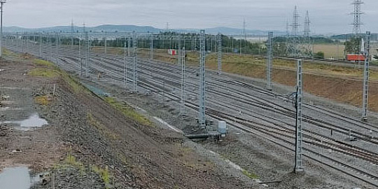 GC NPS, JSC companies built a transit park at Komsomolsk-Sortirovochny station