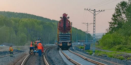 В Хабаровском крае компании Нацпроектстроя расширили 18 км БАМа 