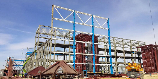 На Свободненской ТЭС-2 завершили установку буронабивных свай