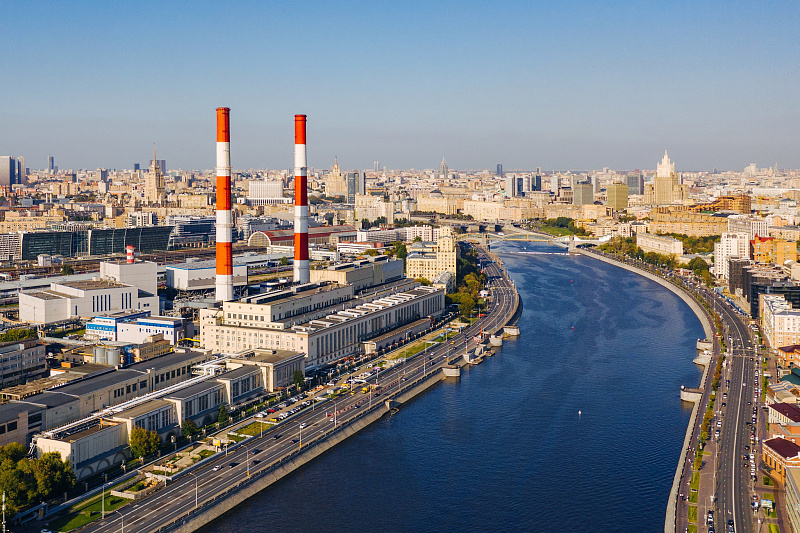 Centrale thermique N° 12 à Moscou