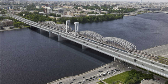 НПС построит мост через Неву в составе Широтной магистрали скоростного движения