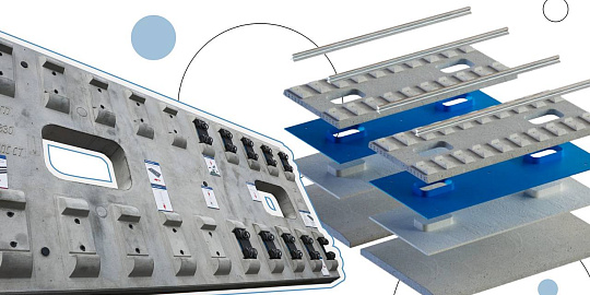 Рельсовая плита для ВСМ получила патент на изобретение