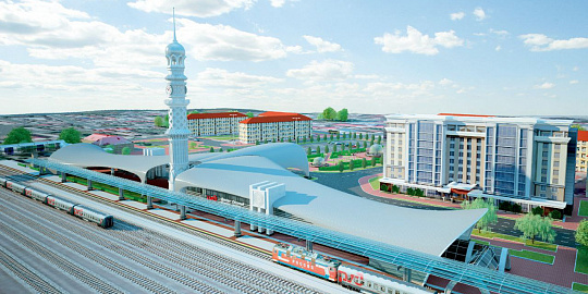 Une nouvelle gare ferroviaire a ouvert à Grozny