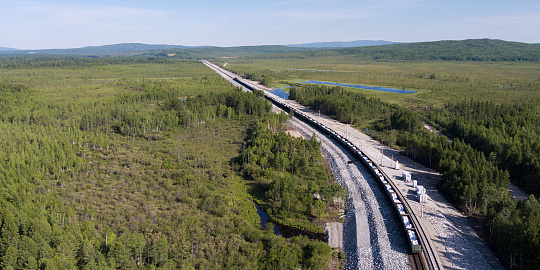GC NPS, JSC companies expanded the western approach to Tynda station