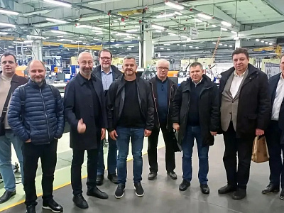 Делегация Нацпроектстроя посетила с рабочим визитом производственную площадку Курского электроаппаратного завода 
