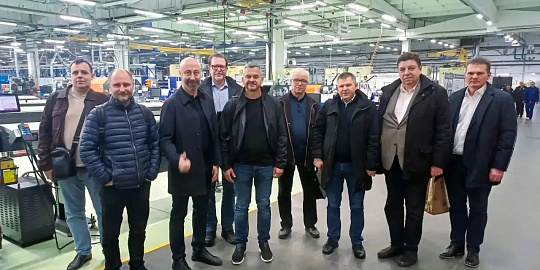 Делегация Нацпроектстроя посетила с рабочим визитом производственную площадку Курского электроаппаратного завода 