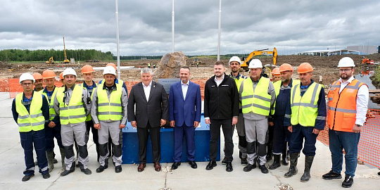 GC NPS, JSC launched the construction of Russia's first rail slab plant for the High-Speed Railway