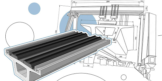 Нацпроектстрой построит 10 полигонов по производству балок для мостов и эстакад ВСМ 