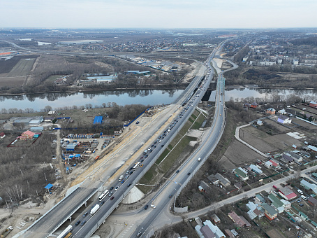 Обход поселка Октябрьский на трассе М-5 «Урал»