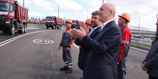 Открыто движение по путепроводу через СЗХ в Мнёвниках