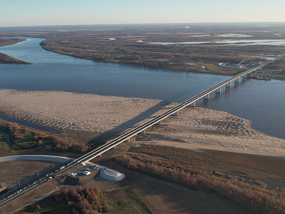 Новый мост в Сургуте: 300 тысяч машин за 3 месяца