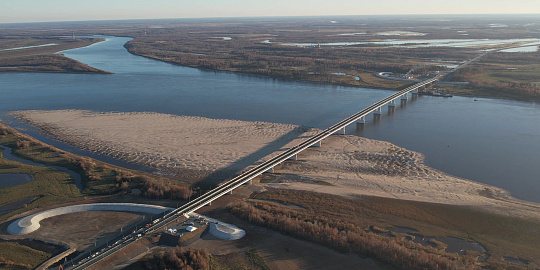 Новый мост в Сургуте: 300 тысяч машин за 3 месяца