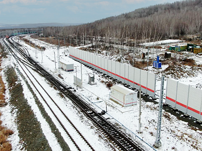 Компании Нацпроектстроя обеспечат шумозащиту станций БАМа 