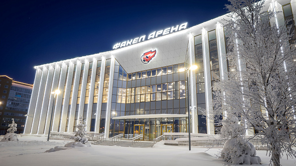 Мини-футбольная арена «Факел» в Новом Уренгое