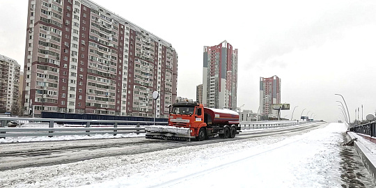 НПС провел техпуск путепровода на Варшавском шоссе