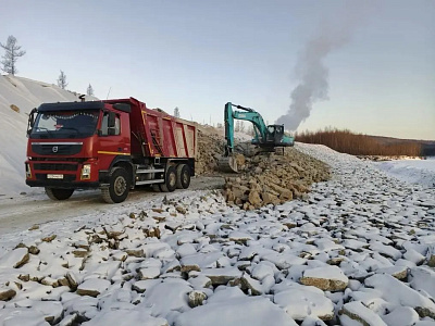 В Амурской области компании Нацпроектстроя укрепят берег реки Нюкжи вдоль участка БАМа
