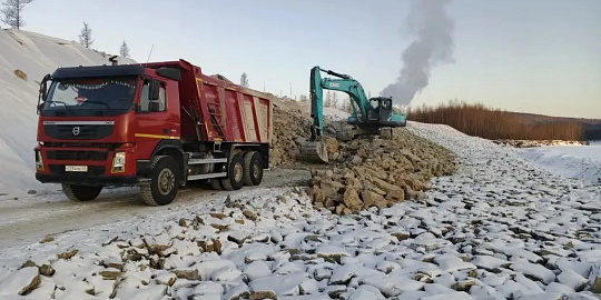 В Амурской области компании Нацпроектстроя укрепят берег реки Нюкжи вдоль участка БАМа