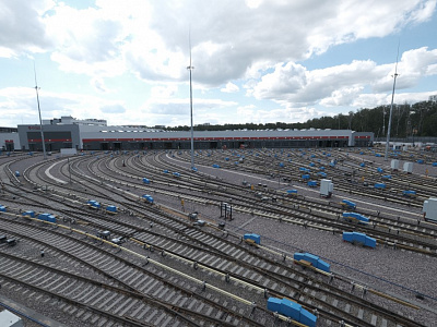 GC NPS, JSC digitized train traffic control in the new Stolbovo electric depot