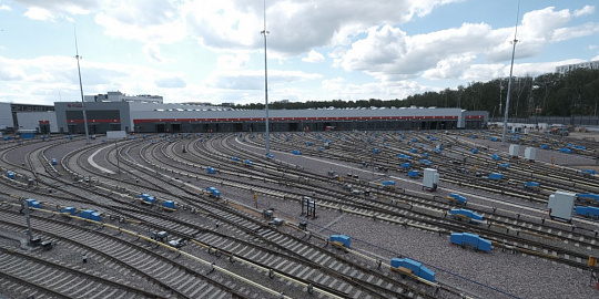 GC NPS, JSC digitized train traffic control in the new Stolbovo electric depot
