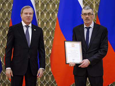 Работник НПС удостоен государственной награды