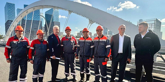 Компании НПС построили мост Академика Королёва
